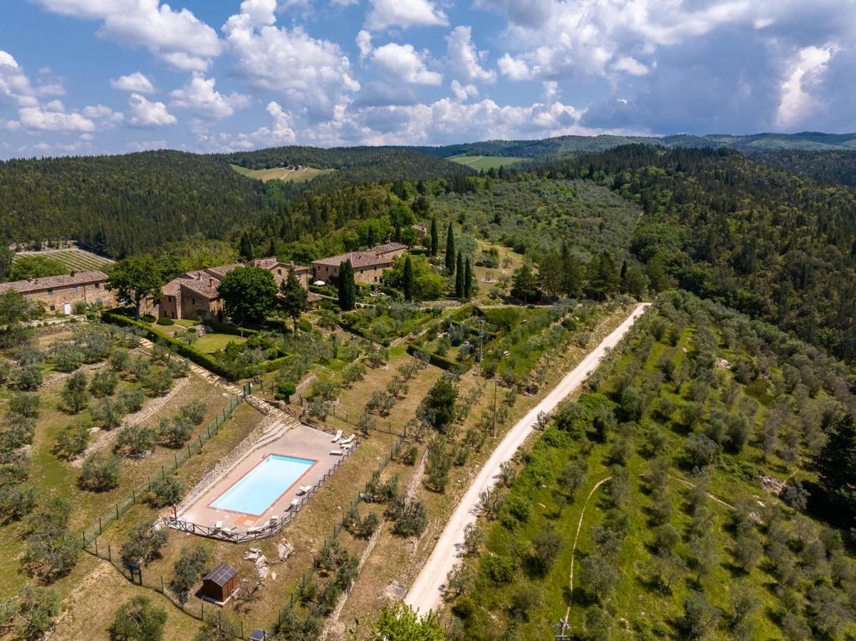 Borgo Nel Chianti Istrice Con Piscina Tennis E Wifi Castellina in Chianti Exterior foto