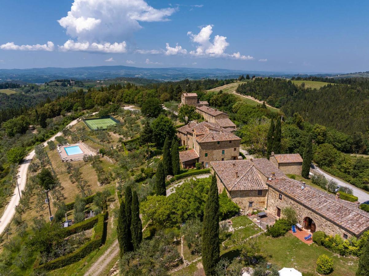 Borgo Nel Chianti Istrice Con Piscina Tennis E Wifi Castellina in Chianti Exterior foto
